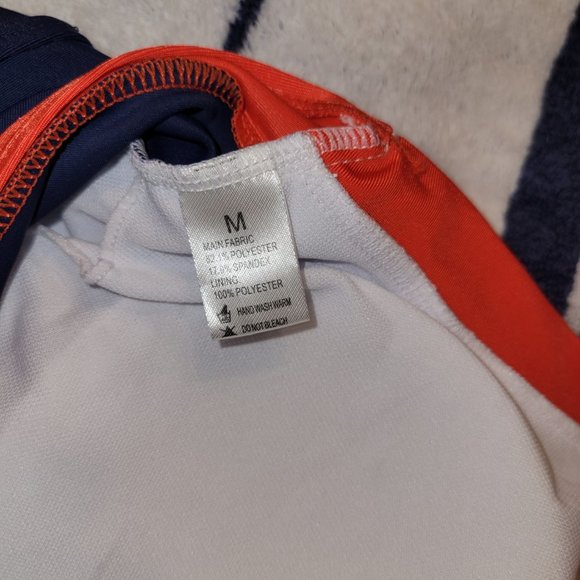 Navy Blue Halter Dress - Picture 4 of 7